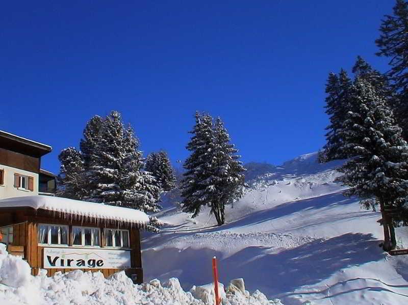 Auberge Restaurant Du Virage Chamrousse Exterior foto